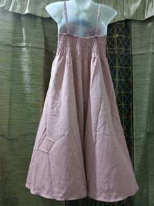 Elegant pastel pink Dress