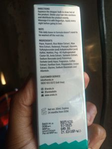 Combo Arata Hair Growth Serum &amp; Derma Roller