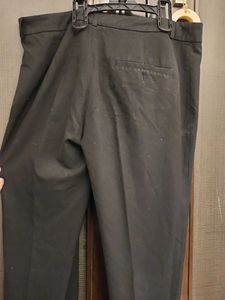 Black Straight Leg Trousers Old NAVY