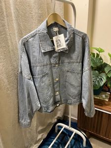 Graphic Denim Jacket