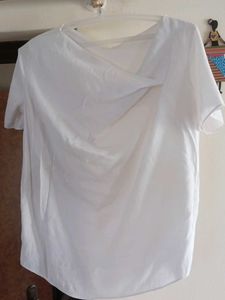 White Short Sleeve Top
