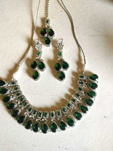 Emerald Green Jewelry Set