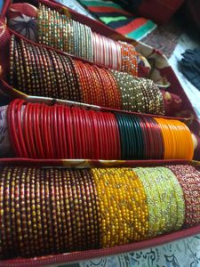 Glass Bangles With Box