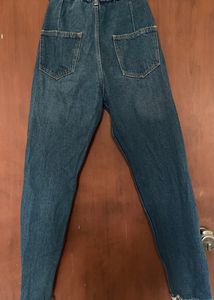 Straight Leg Jeans - Blue Colour