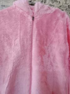 Women Teddy Bear Premium Quality Fur Hoodie Jacket