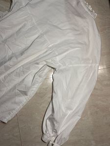 Zara Poplin Top