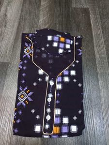 Patterned Nightgown