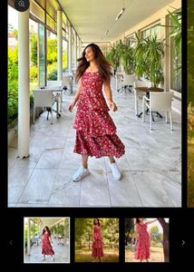 Floral Ruffle Mini Dress