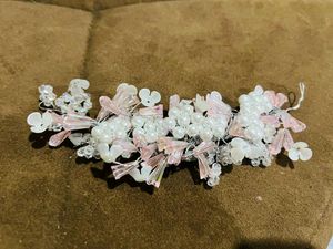 Floral Pearl Hair Clip