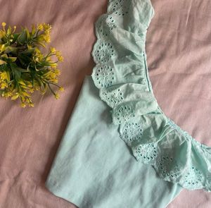 One Shoulder Cut Out Top