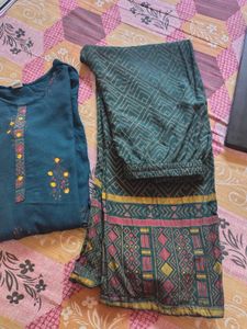 Printed Kurta Plazzo Set