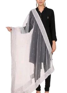 White Dupatta 😍