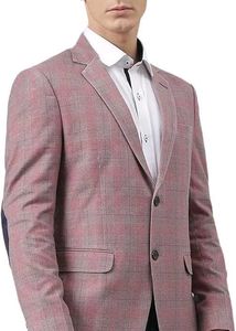 Checkered Casual Blazer