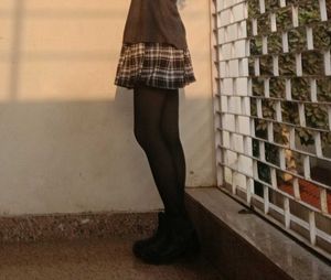 Plaid Mini Skirt