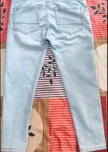 Light Wash Denim Jeans