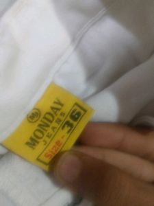 White Slim Fit Jeans