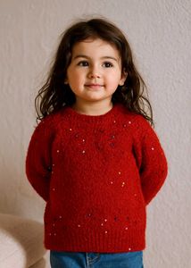 Wool Knit Premium Kid Sweater(Unisex)