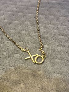 XO Gold Necklace