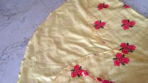 High-low Dress With Plazzo Pant