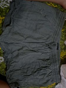 Olive Shorts No Flaws