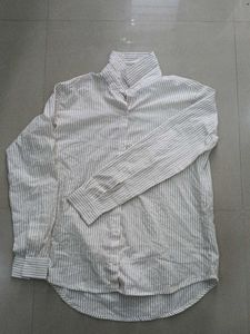 Two Striped Button-Down Shirts || Black &amp; Yellow