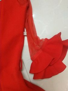Red Frock For Girls