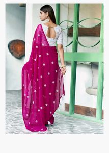&#34;Thrift Store Saree Stunner&#34;✨