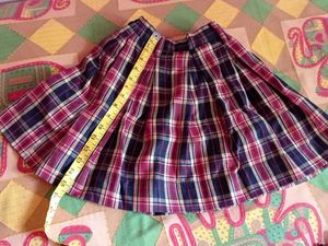 Plaid Mini Skirt