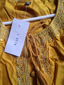 Mustard Kurti