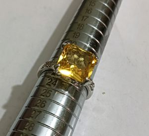 Yellow Sapphire Ring