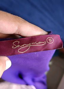 Purple Kurta Set