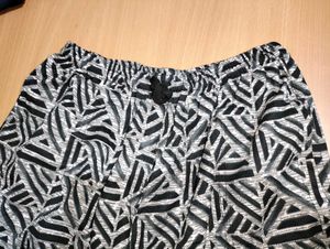 🖤 Men’s Black &amp; White Printed Boxer Shorts – Soft