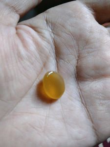 Yellow Gemstone , synthetic