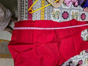 Red Kurta/inner for lakhnowi kurti
