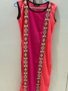 Colorful Sleeveless Dress