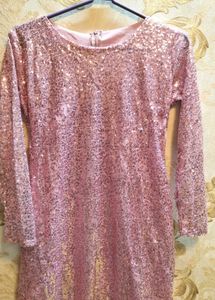 Sequin Party Wear Dress.Size 34.Length 34.