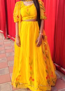 Haldi Lehenga Choli