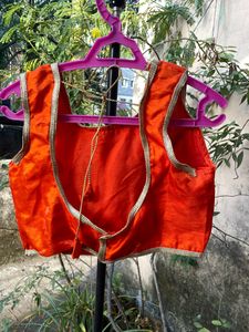 Orange Blouse (gotapattii)