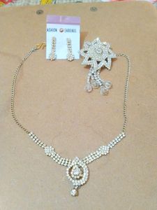 Rhinestone Jewelry Set