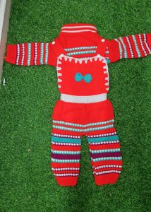 Handmade Knitted Baby Outfit