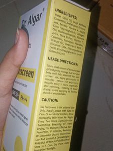 Dr. Algar Sunscreen Gel SPF 55+
