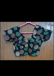 Purple Brocade Blouse