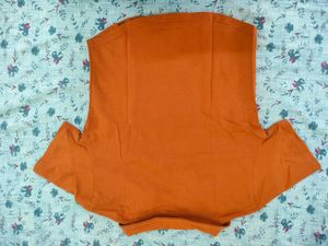 Mustard Trendy Crop Top