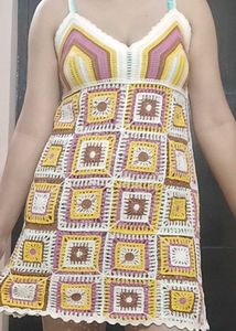 Cute Crochet Dress For Summer 🏝️
