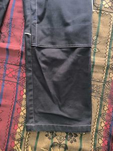 Black Utility Style Pants