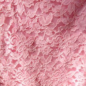 Elegant Pink Lace Top