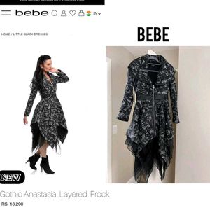 Bebe phnk rave gothic dress