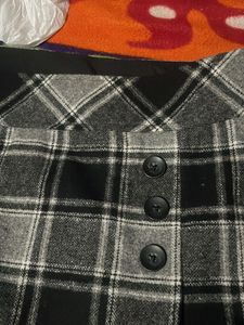 New Woollen Skirt Knee Leanth