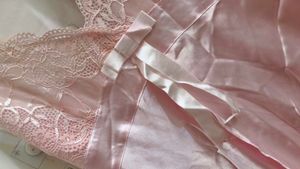 Pink Lace Nightgown