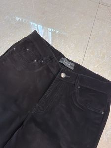 Duke Black Corduroy Pants